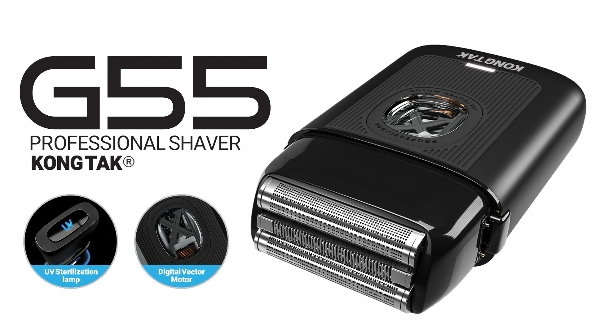 شیور جی 55 کنگ تک - kongtak g55 professional shaver